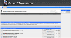 Desktop Screenshot of galaxys2forums.com